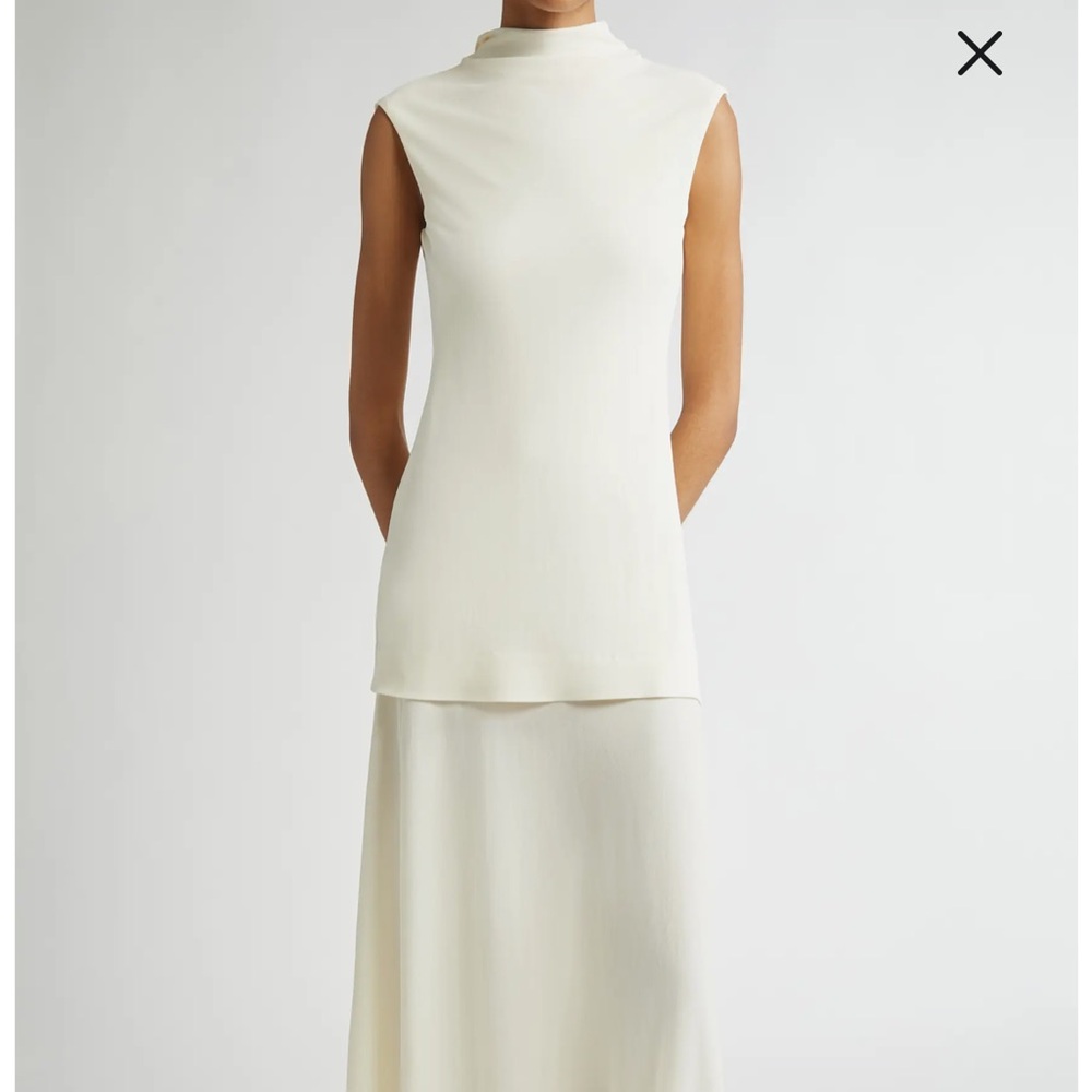 Jil Sander Cream Maxi Dress
